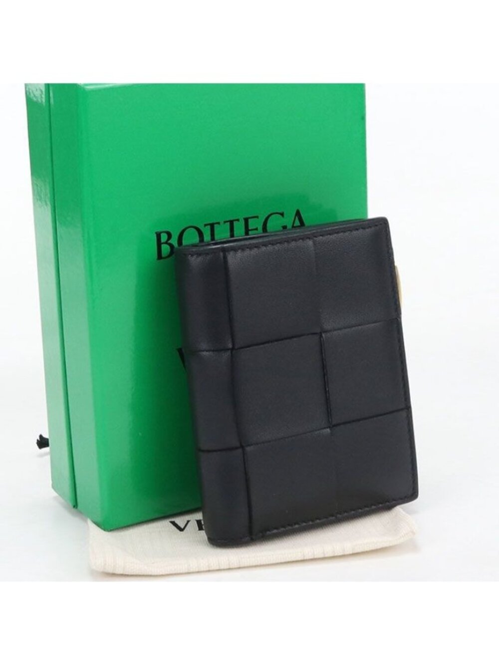 Bottega Veneta Small Bifold Wallet Cassette Lambskin
